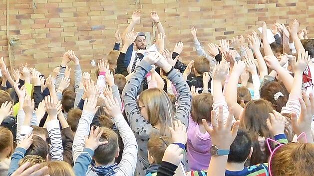 Einmal mehr fand in K&uuml;ps ein "fit4future"-Aktionstag statt. Foto: p.