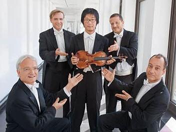 Das Streichquintett "musica varia ensemble" tritt beim Zwischenspiel am 29. August im Lola-Montez-Saal auf.  Foto: BKO