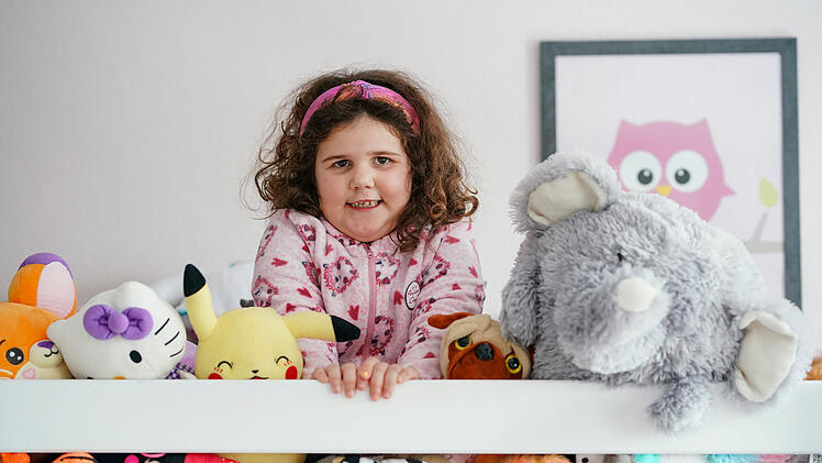 Krebs bei Kindern: Enna leidet an Gehirntumor