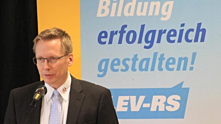 Der Leiter der Realschule Ebern, Hartmut Weis  Foto: Helmut Will