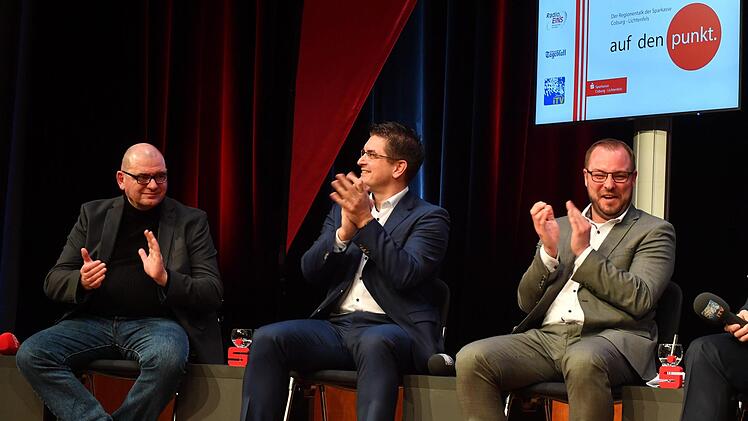Impressionen vom Regionentalk zur Coburger Landratswahl im KongresshausFoto: Ronald Rinklef