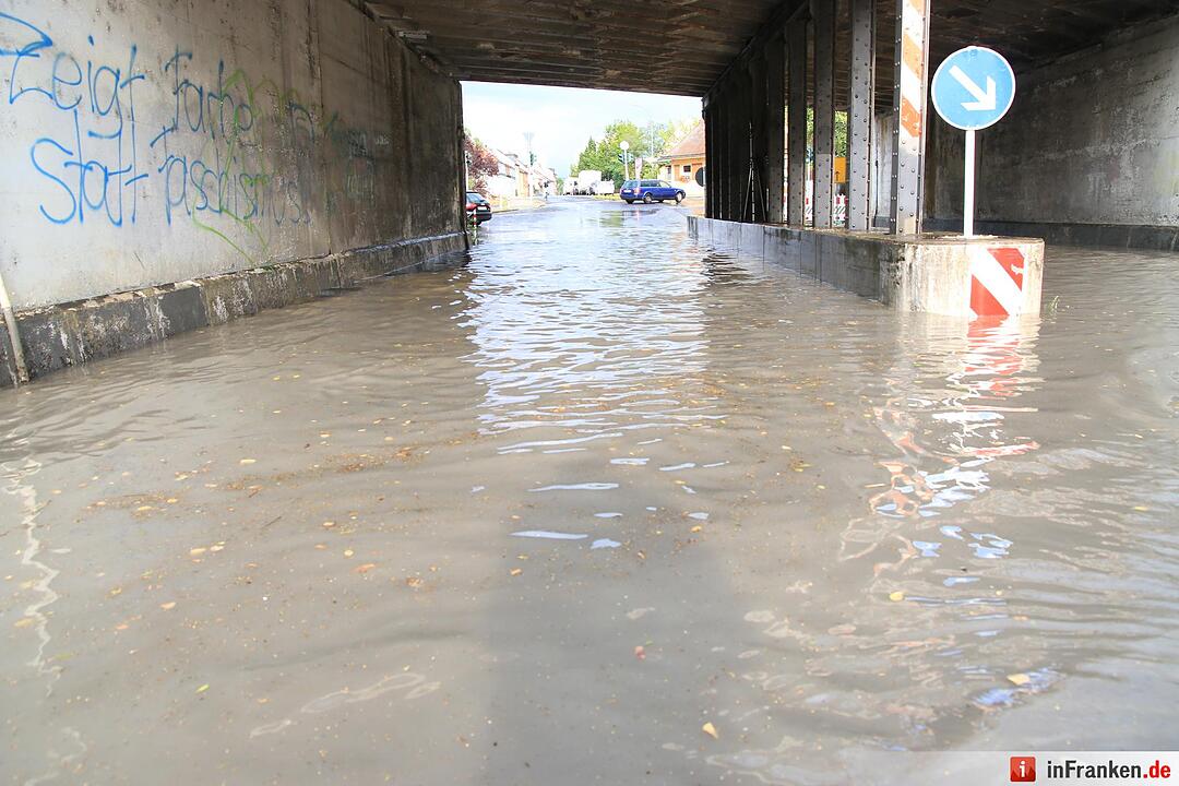 Massive Schäden nach Sturm in Bamberg