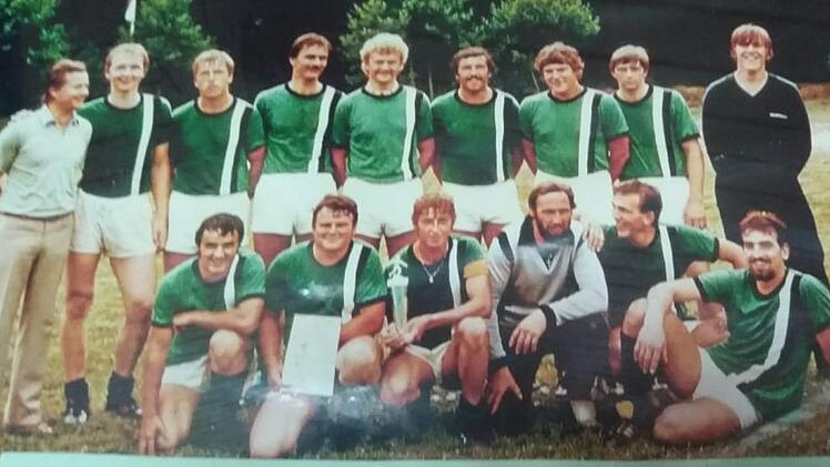 Unser Bild zeigt die erste Mannschaft des SV Dittlofsroda, die ab 1980 offiziell am Spielbetrieb teilnahm. Foto: Marcel Schneider/Archiv SVD