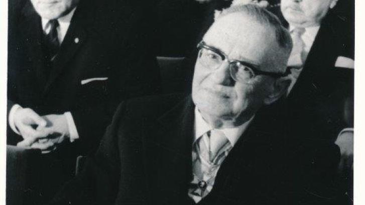 1968 erhielt Theodor Heublein den Ehrenring des Landkreises Kulmbach.Stadtarchiv