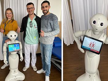 Nürnberger Erler-Klinik setzt Roboter als Pflegehelfer ein - "sprüht nur so vor guter Laune"