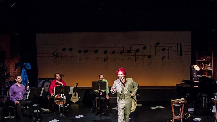 Impressionen vom Kinderkonzert "Herr Buffo und der Notendieb" im Coburger Theater in der Reithalle.Foto: Jochen Berger
