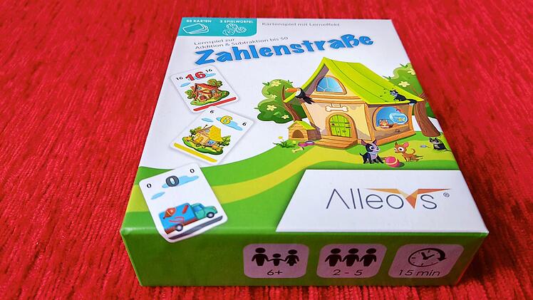 Zahlenstraße im Test - Karten-Lernspiel zur Addition und Subtraktion