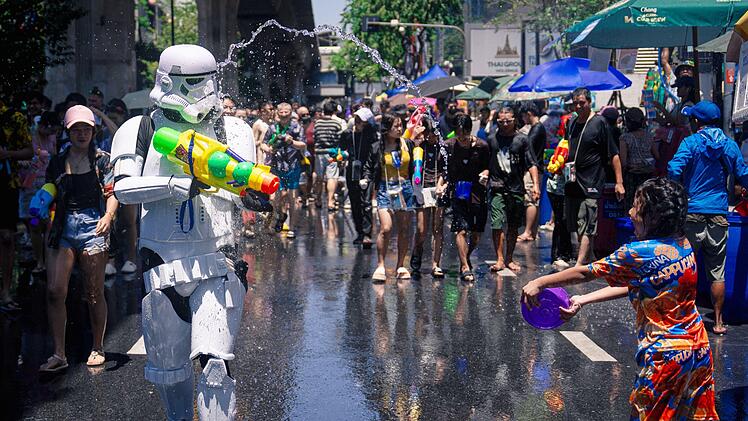 Neujahrsfest Songkran in Thailand