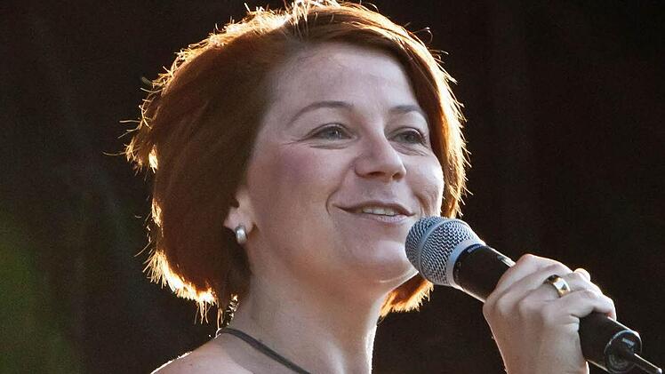 Moderatorin Christine Rebhan