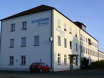 Das Verwaltungsgebäude von Fortuna in Bad Staffelstein Foto: Tobias Kindermann