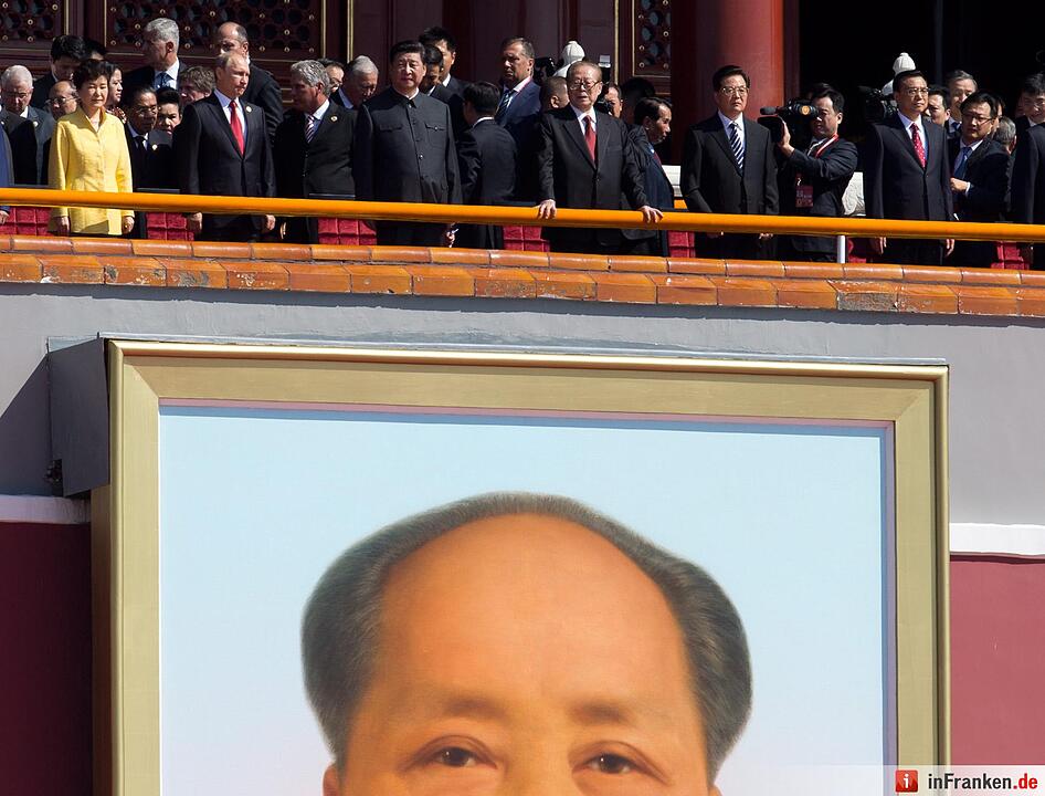 Militärparade in China