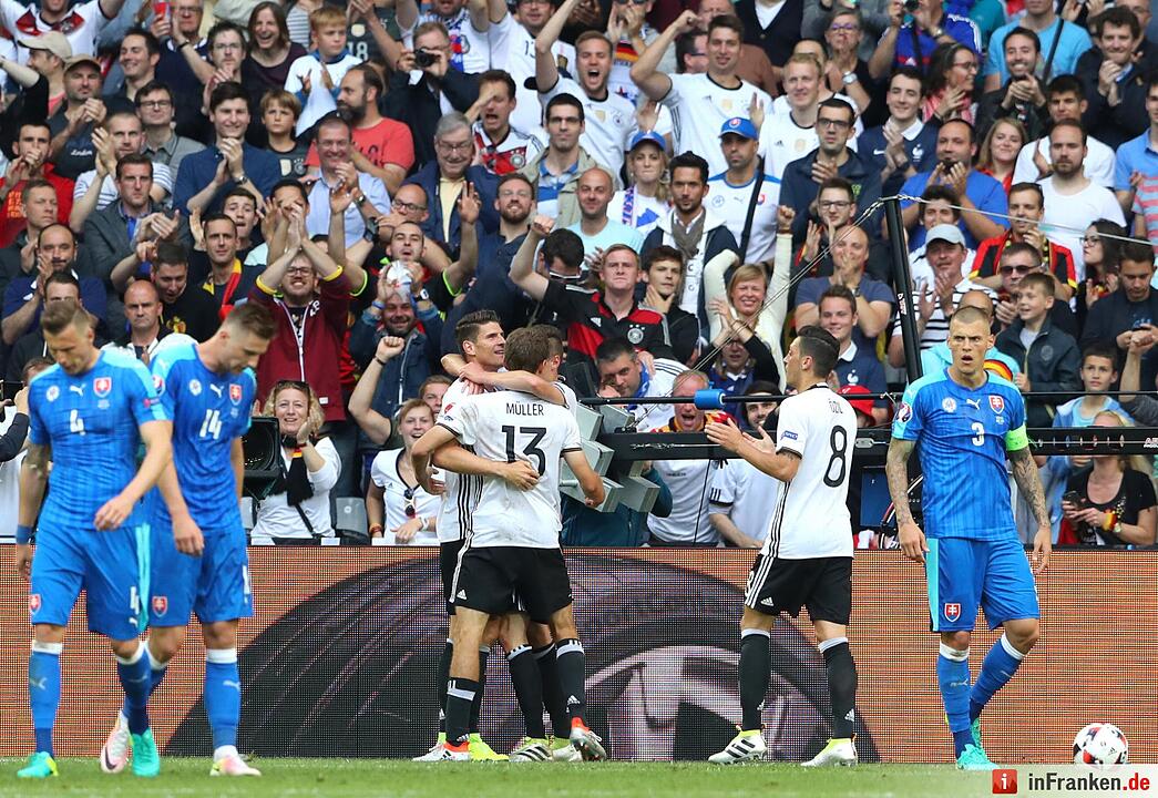 EURO 2016 - Deutschland gegen Slowakei