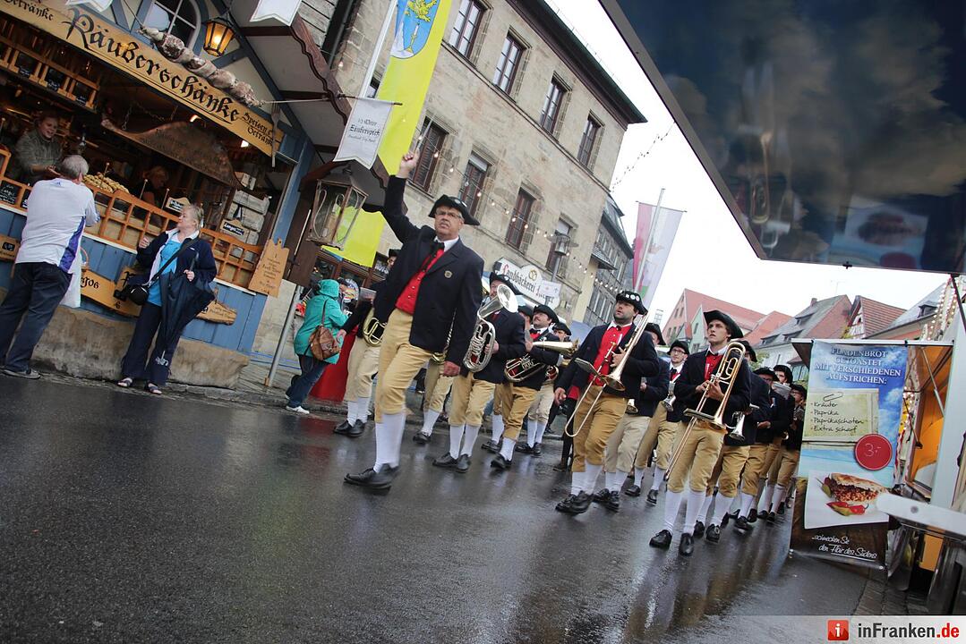 Korbmarkt 2016 in Lichtenfels am Samstag