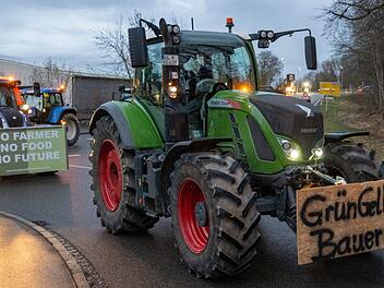 Protest der Landwirte