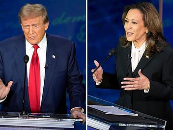 US-Präsidentschaftswahl 2024: Kamala Harris gegen Donald Trump