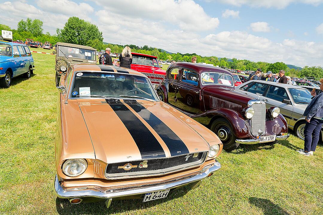 Es kamen viele Oldtimerfreunde.