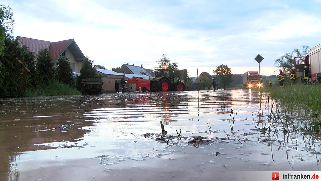 Unwetter in Frankendorf