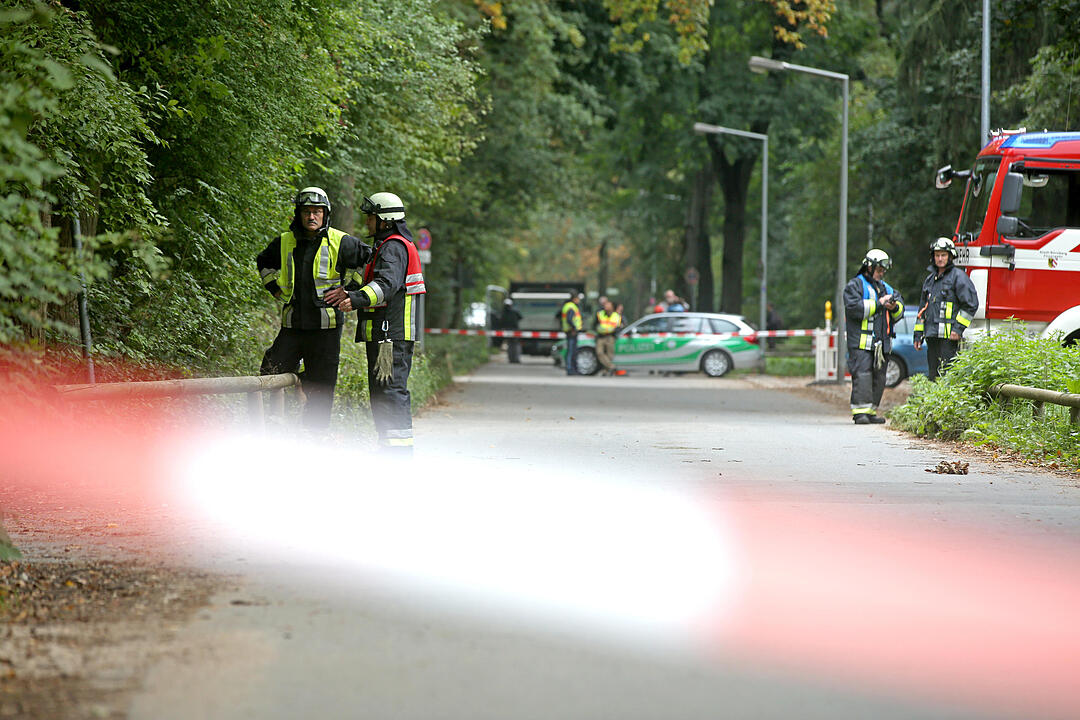 Nürnberg: Munitionsfund in der Braillestraße - vermutlich Phosphorbombe