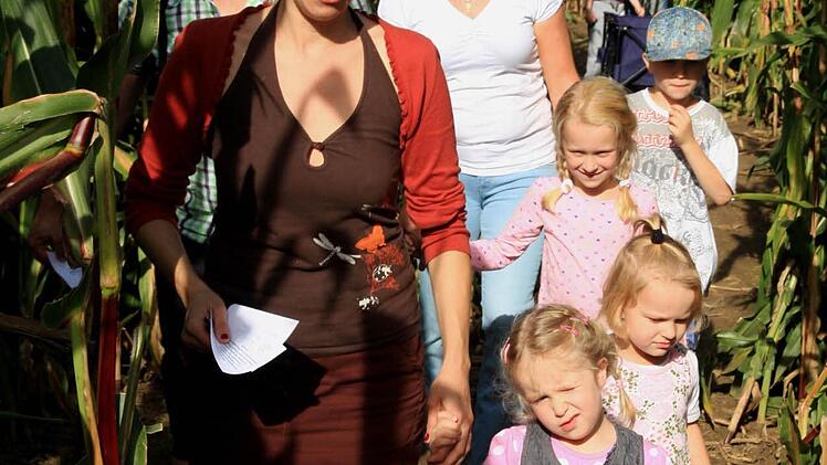 Eine Familie aus Röbersdorf Foto: Franz Galster
