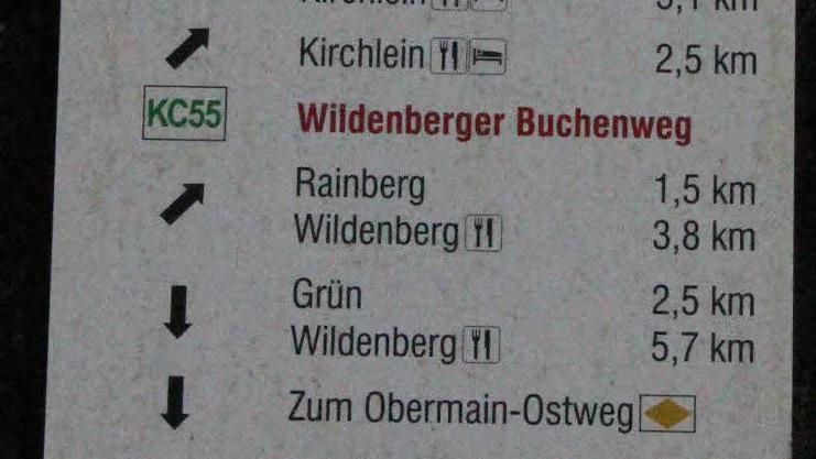 Hinweistafeln an den "7 Fuhren"  Foto: Friedwald Schedel