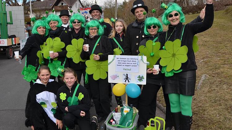 Faschingszug Rosenmontag in Waldfenster Foto: Peter Rauch