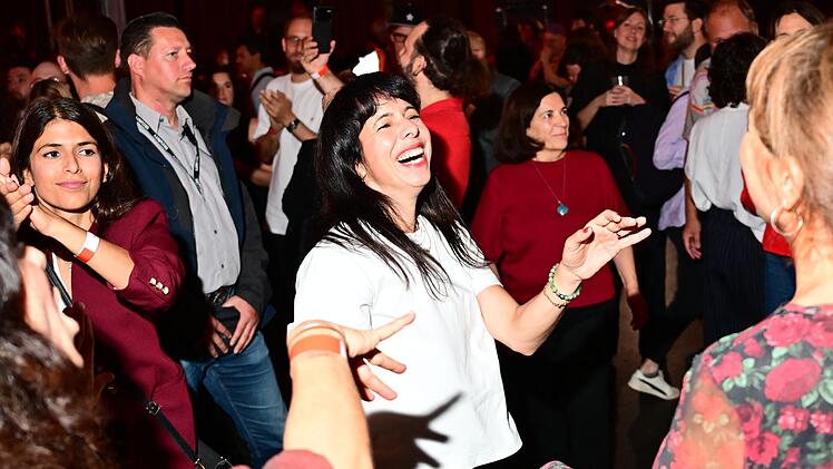 Abgeordnetenhaus-Wahl Berlin - Wahlparty Die Linke