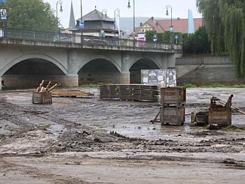 Das Stadtstrand-Areal ist nahezu vollständig geräumt. Markus Behringer