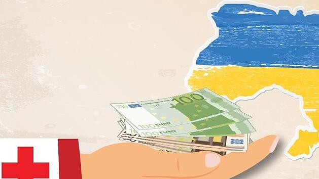 Im Ukraine Krieg legt das Rote Kreuz den Fokus bei der Hilfe auf Bares.