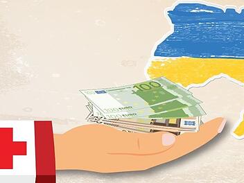 Im Ukraine Krieg legt das Rote Kreuz den Fokus bei der Hilfe auf Bares.