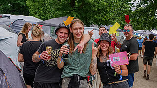 4 Tage Camping, 3 Tage Konzerte