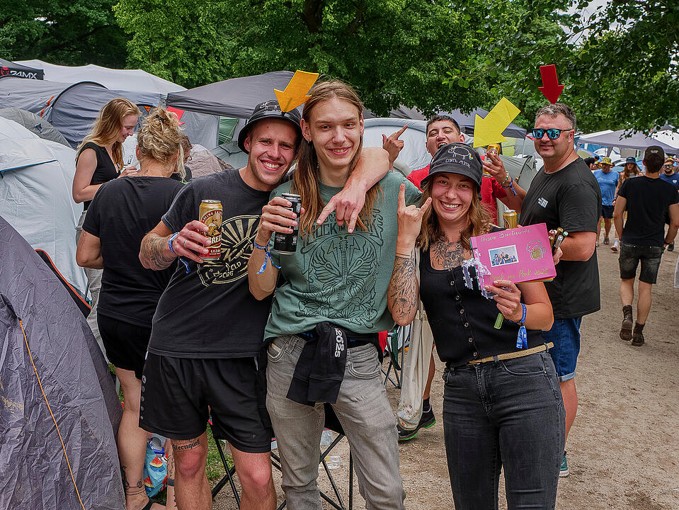4 Tage Camping, 3 Tage Konzerte