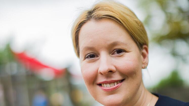 Franziska GiffeyFoto: dpa