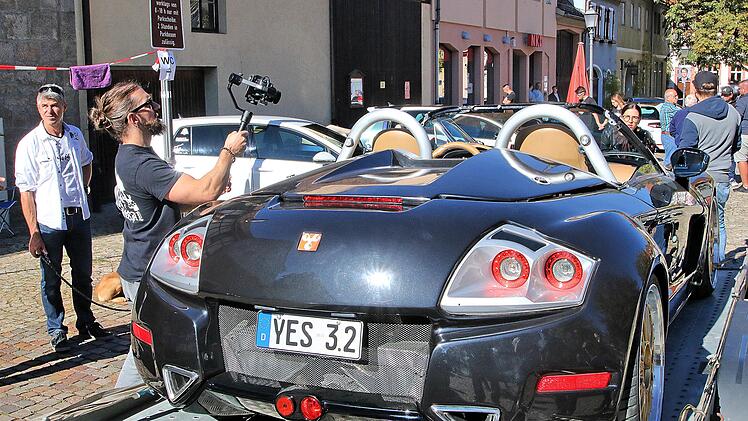 Ein Einzelstück ist dieser viel bestaunte YES 3.2 Roadster. Dieter Britz