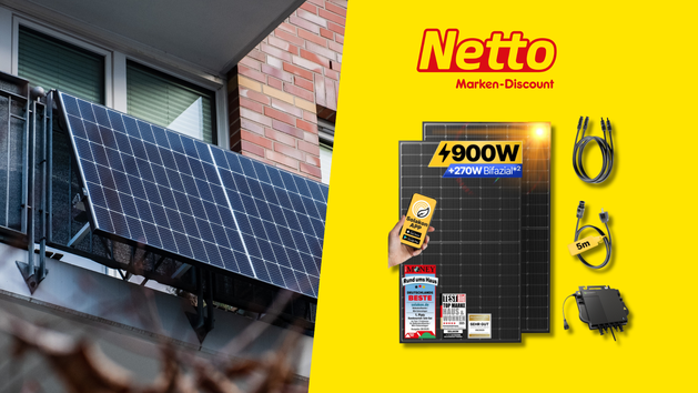 Netto Balkon-PV-Deals 2026 im Check