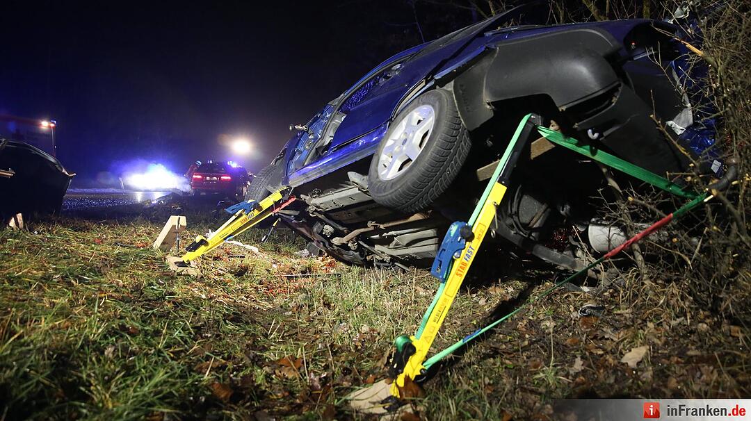 Schwerer Unfall zwischen Roth und Allersberg
