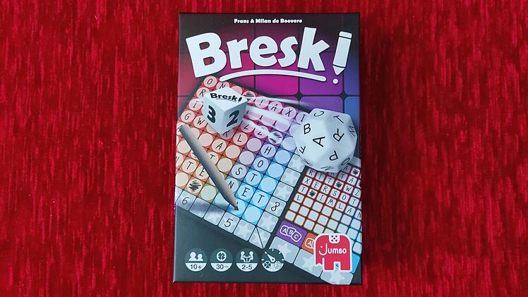 Spiel-Test "Bresk": innovatives Kreuzworträtsel-Würfeln