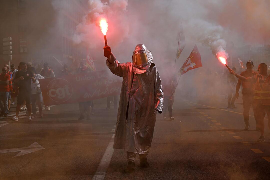 Proteste in Frankreich