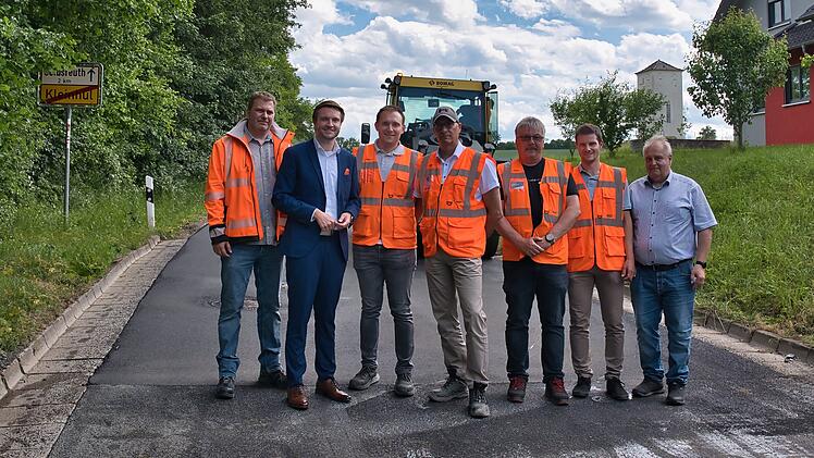 Bauarbeiten im Kreis Kulmbach kurz vor Abschluss - Landrat zufrieden