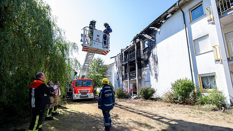 Brand in Seniorenwohnanlage