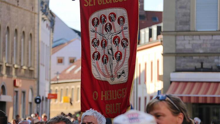 Ankunft der Wallfahrer