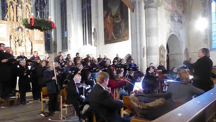 Das S&uuml;dth&uuml;ringische Kammerorchester scheint so etwas wie das M&uuml;nnerst&auml;dter Hausorchester geworden zu sein. Foto: Thomas Ahnert