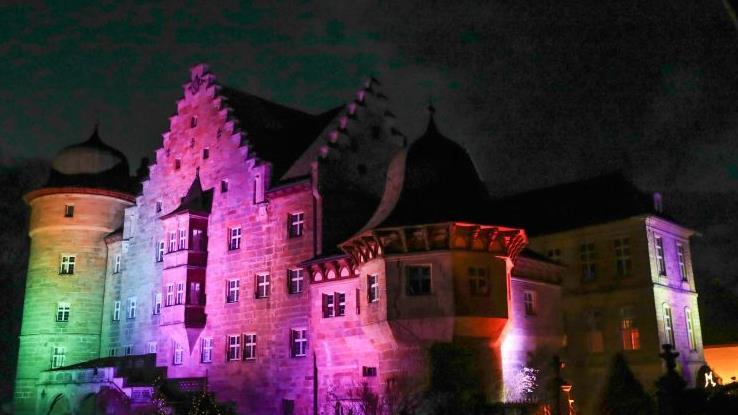 Eine geheimnisvolle und geschichtsträchtige Lichterburg.Foto: Barbara Herbst