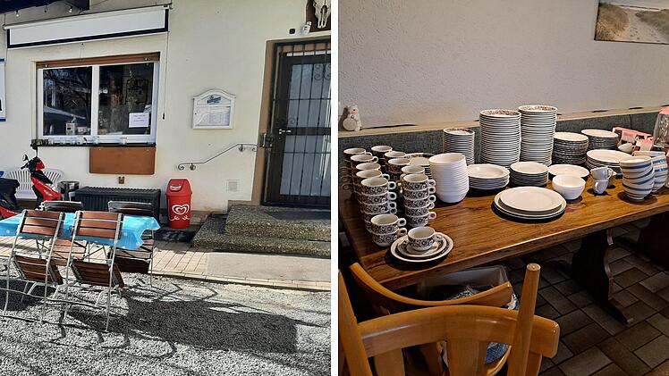 Neustadt bei Coburg: Gaststätte "Ponderosa" geschlossen - Flohmarkt läuft