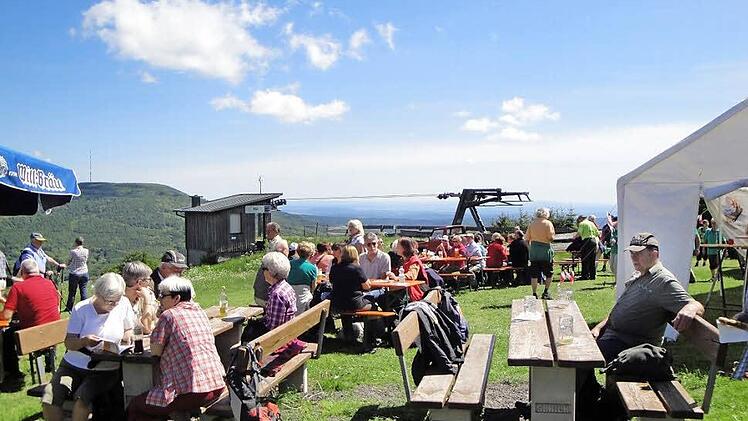 Die Landschaft der Rhön will der Rhönklub den Besuchern nahebringen. Foto: Melanie Hofmann