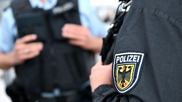 Bundespolizei am Bahnhof