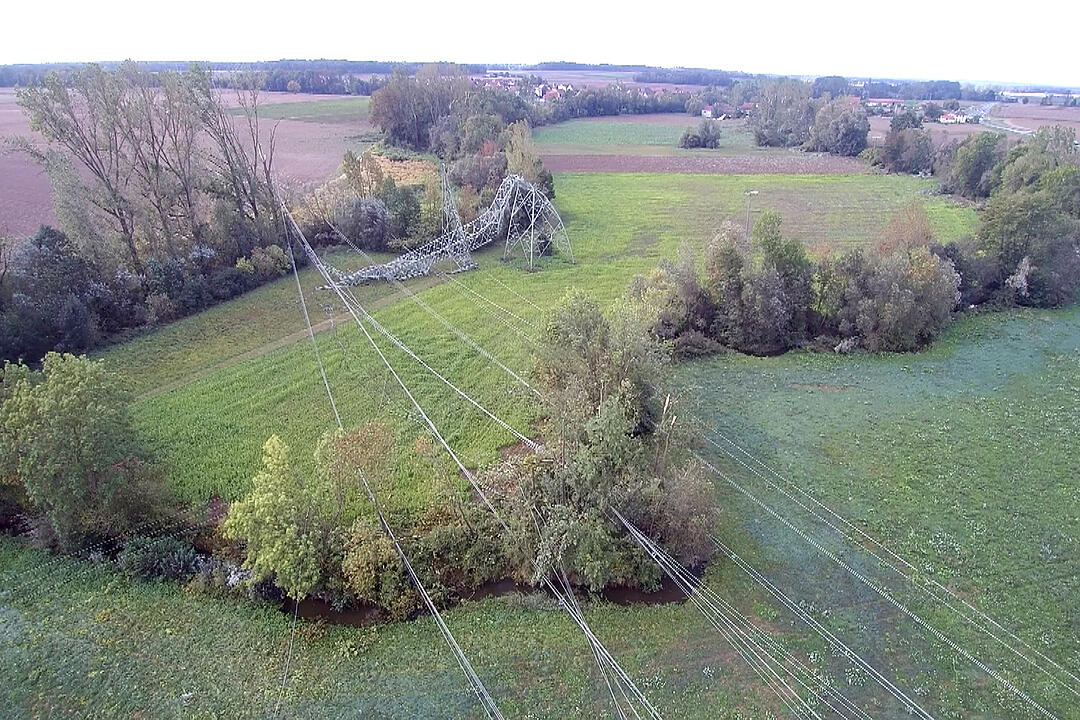 Sturmtief "Fabienne" über Franken