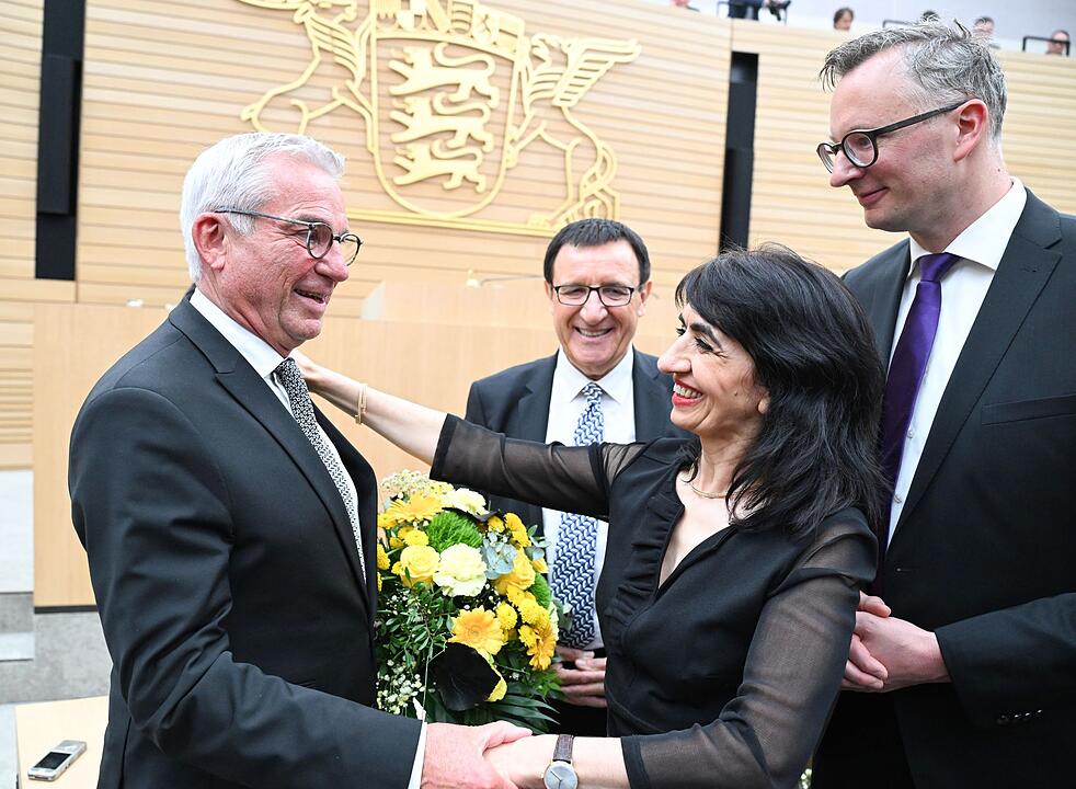 Konstituierender Sitzung des Landtags Baden-W&uuml;rttemberg