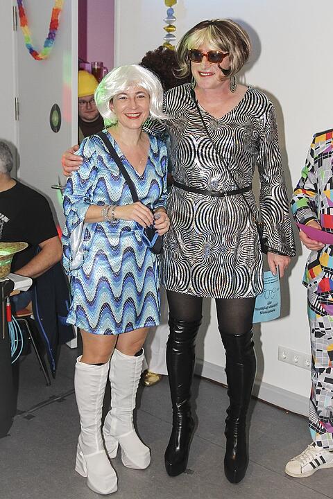 Funky Schlaghosen Disco wie in den 70ern