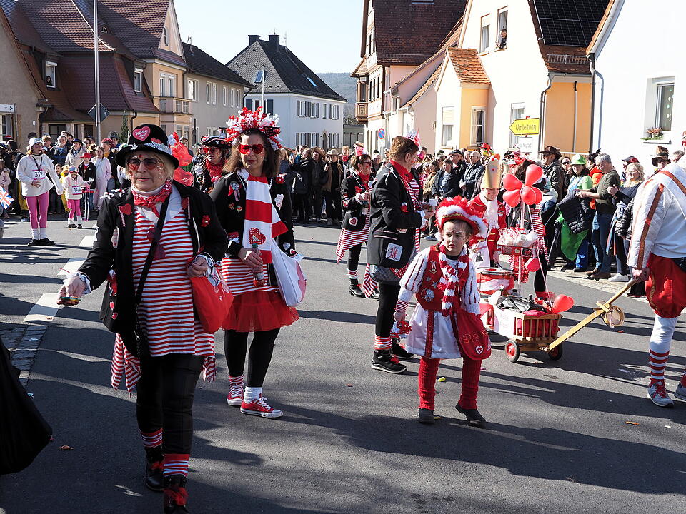 Buntes Faschingstreiben in Unterfranken!