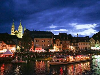 Wenn Bamberg erstrahlt, dann ist Kerwa. Foto: RiegerPress